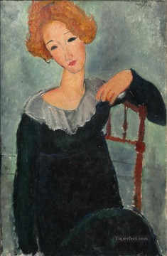 Amedeo Modigliani Painting - mujeres pelirrojas amedeo modigliani Amedeo Modigliani